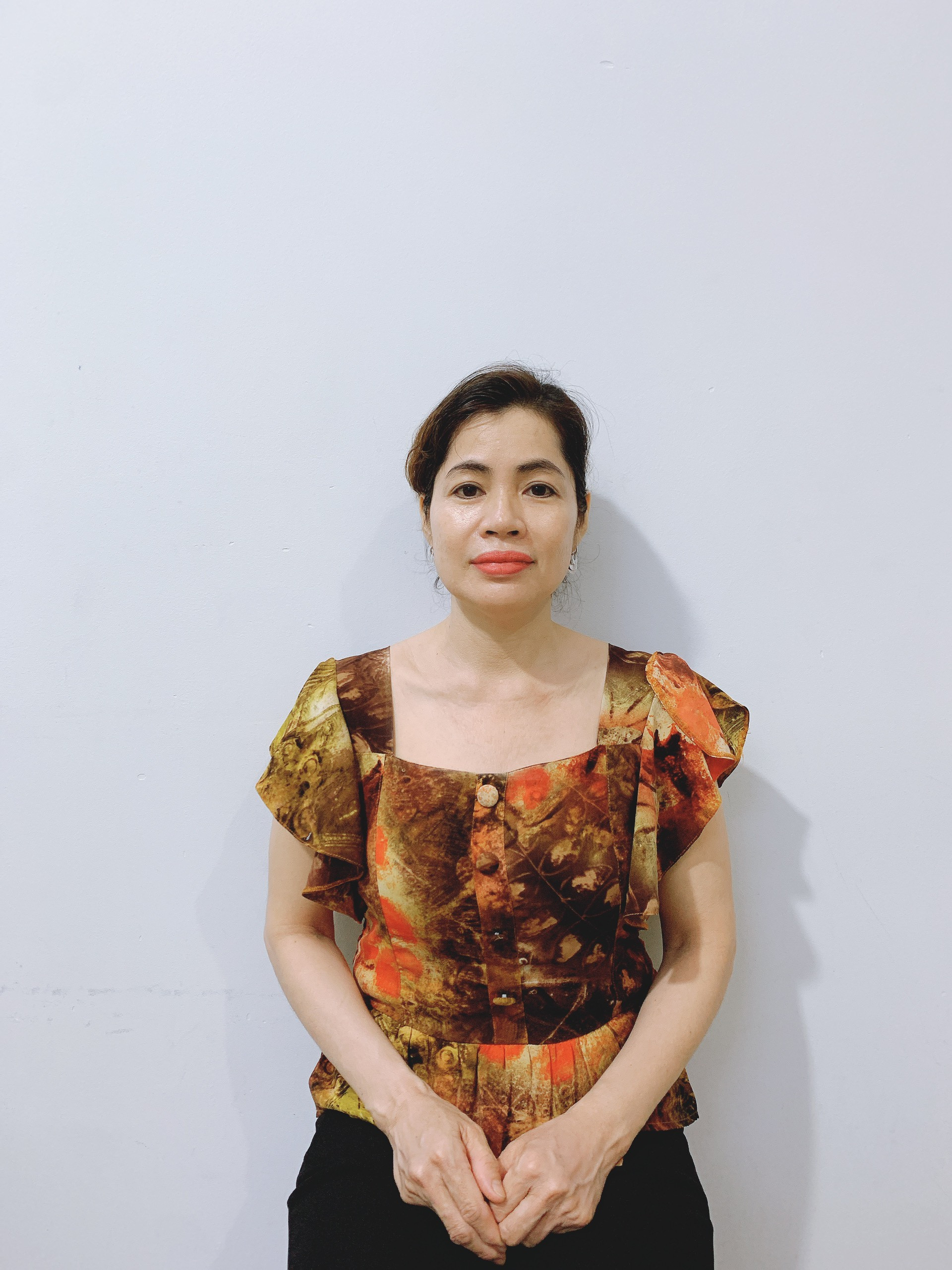 Chị Liên, sinh năm 1978, quê Bến Tre chăm em bé, giúp việc nhà Lương nhận việc 8 triệu ăn ở lại