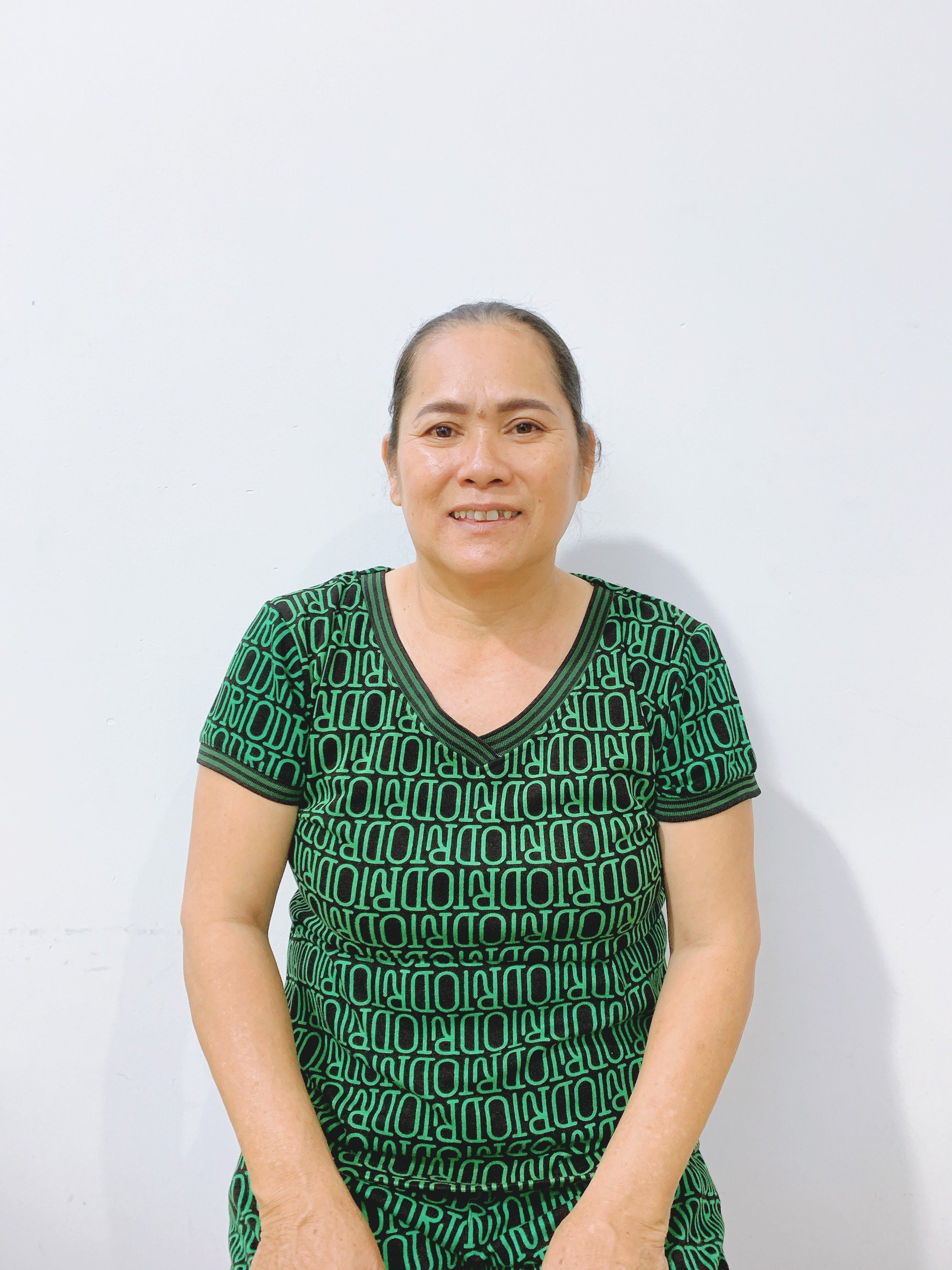 Cô Nguyễn Thị Loan  – Năm sinh 1973 – Quê Quảng Nam chuyên giúp việc nhà nấu ăn ngon