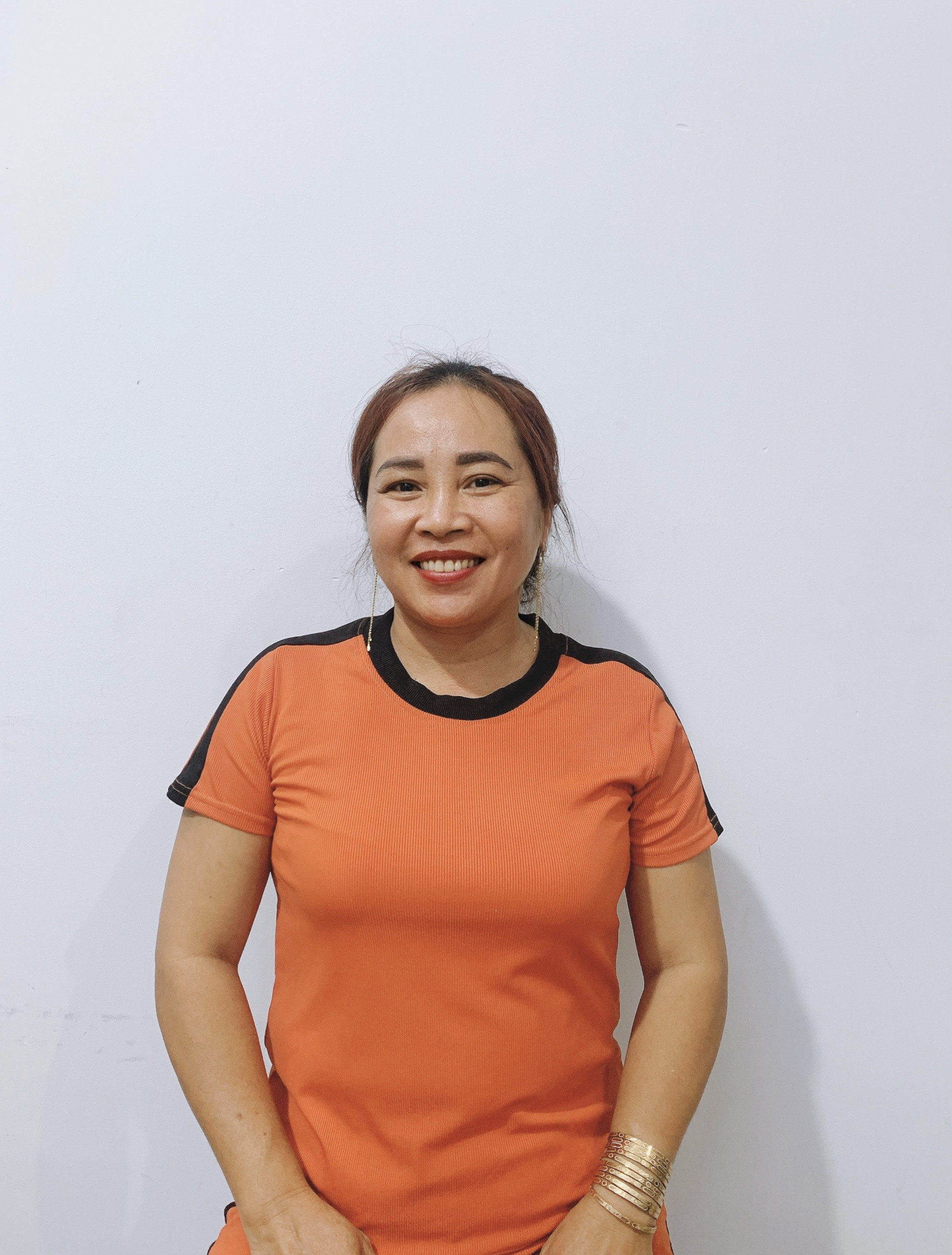 Chị Quế sinh năm 1976 quê ở Khánh Hòa chuyên giúp việc nhà làm ăn ở lại