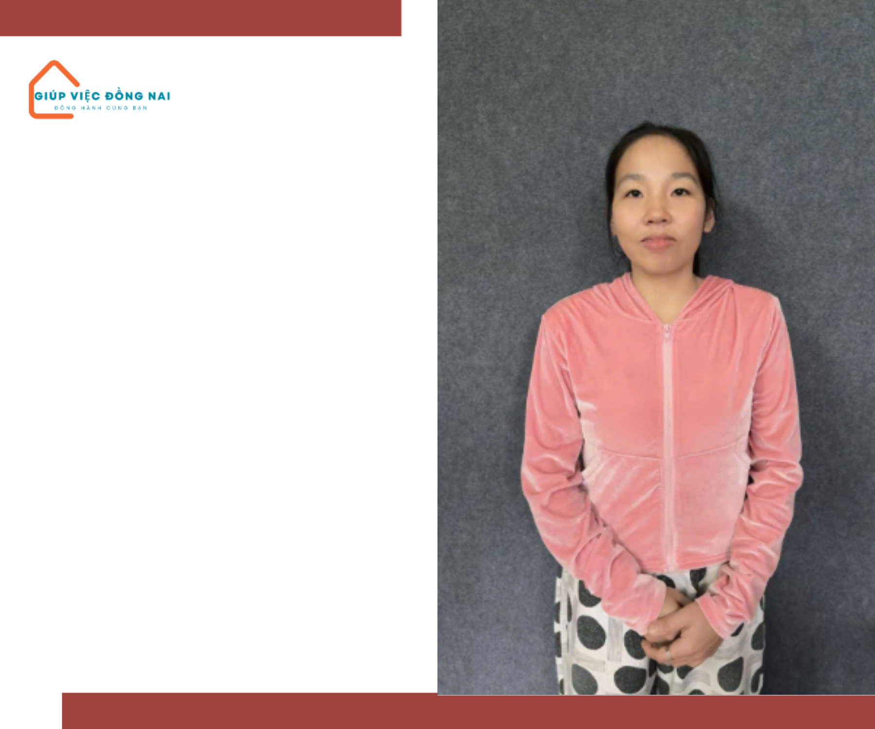 Chị ĐOÀN THỊ THANH TUYỀN, sinh năm 1994, quê Đồng Nai cần tìm việc