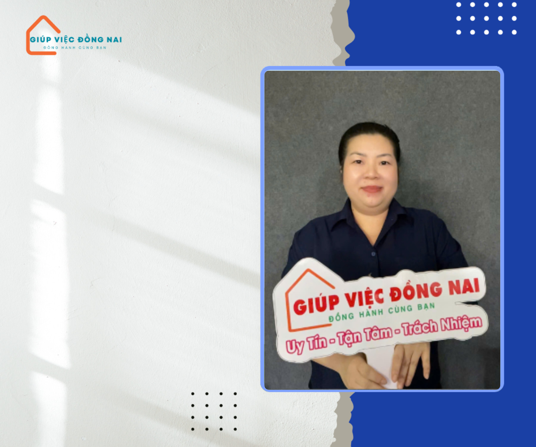 Chị Ngô Thị Ngọc Diện, sinh năm 1991, quê Đồng Tháp cần tìm việc
