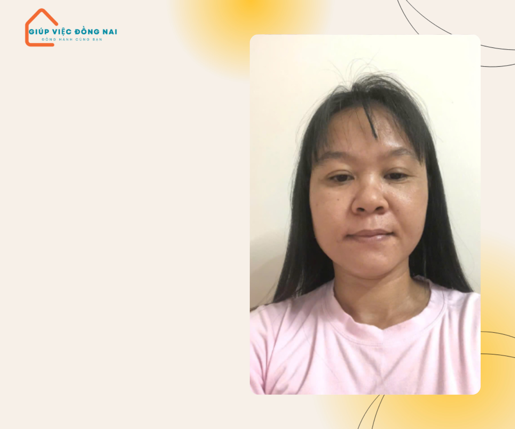 Chị LỮ THỊ HÀ, sinh năm 1983, quê Quảng Ngãi cần tìm việc