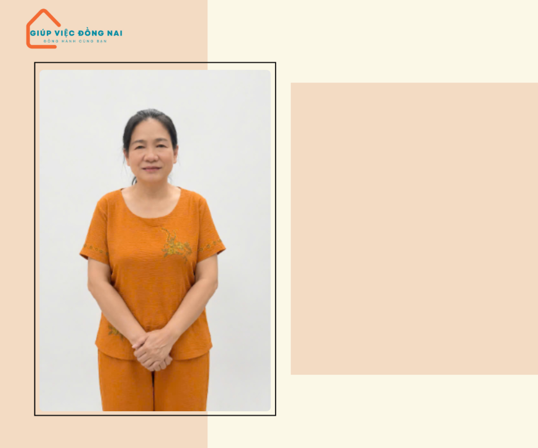 Chị NGÔ THỊ KIM NGA, sinh năm 1972, quê Hưng Yên cần tìm việc