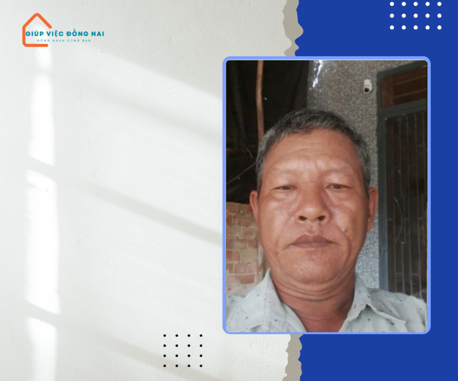 Chú NGUYỄN LỜI, sinh năm 1976, quê Đồng Nai