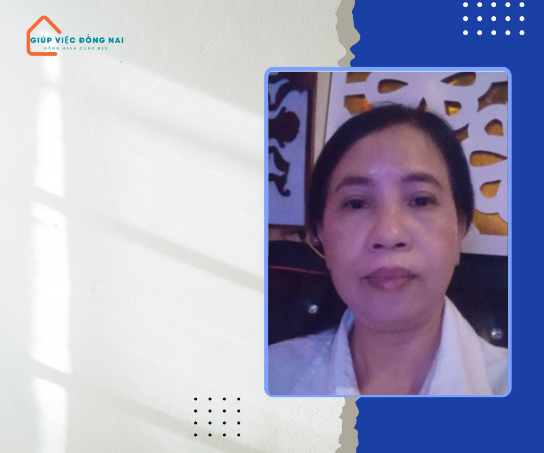 Chị NGÔ ĐÌNH MỘNG HOÀNG OANH, sinh năm 1974, quê Quảng Ngãi cần tìm việc
