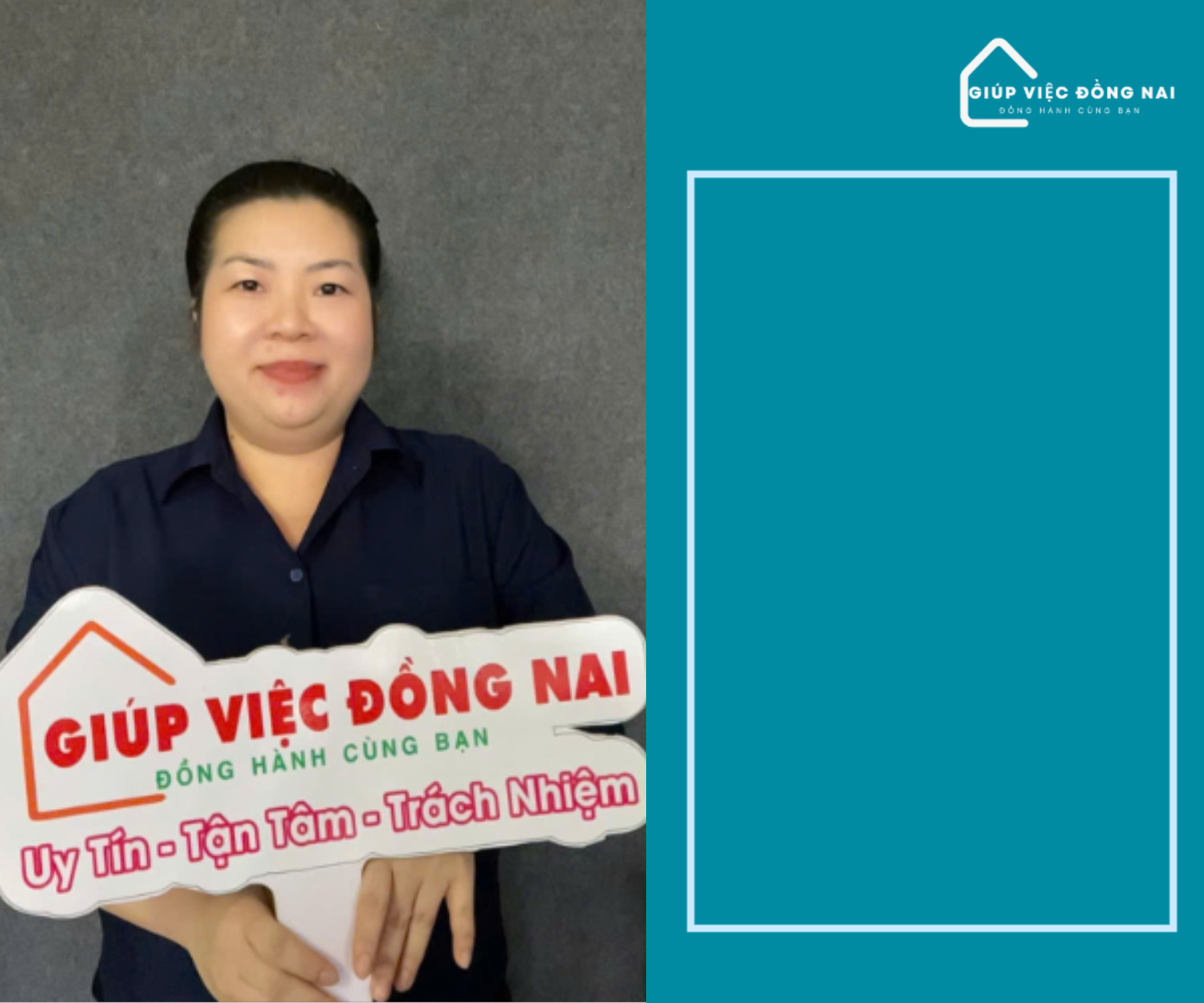 Chị Ngô Thị Ngọc Diện, sinh năm 1991, quê Đồng Tháp cần tìm việc