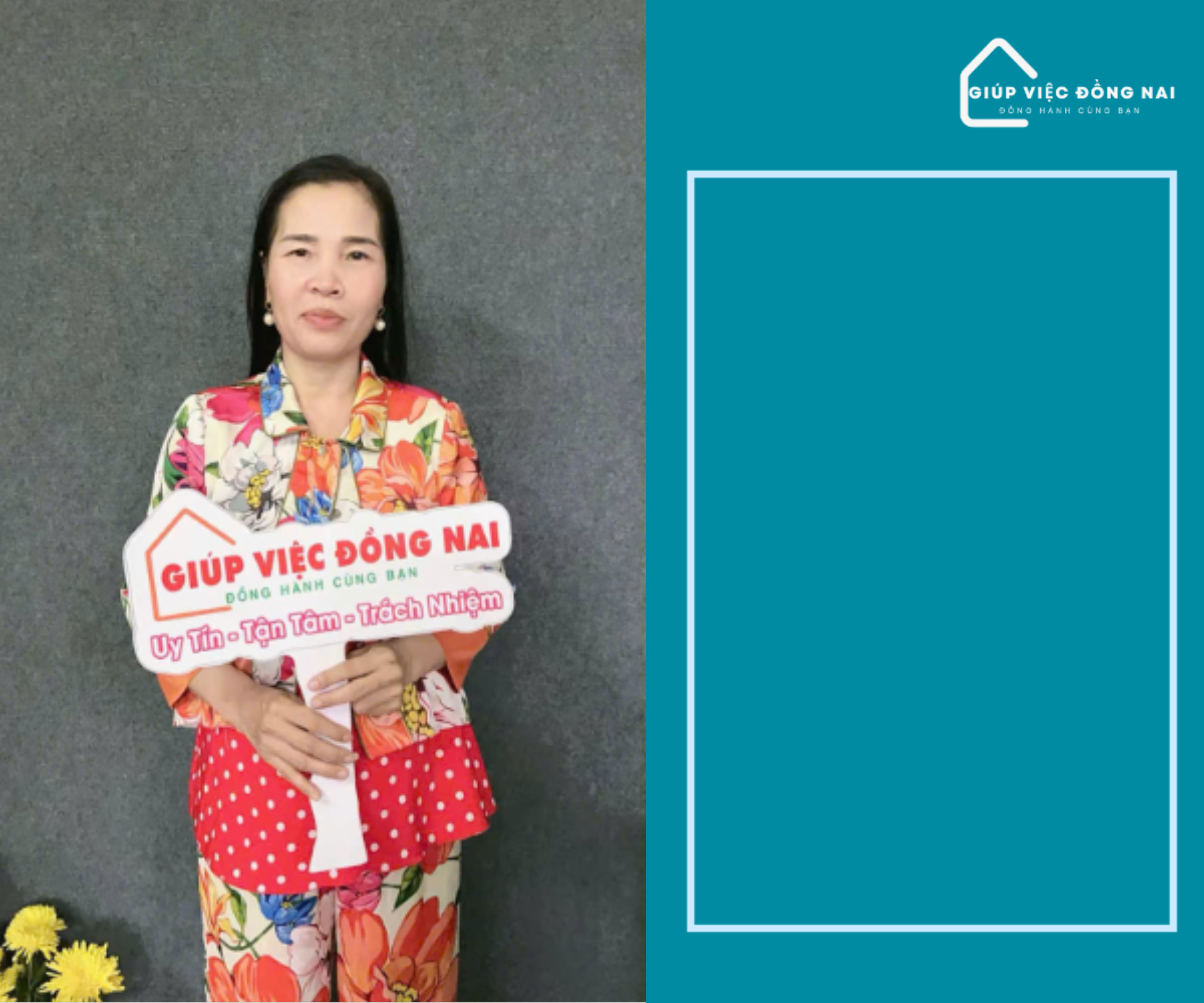 Chị LƯU THỊ THUẬN, sinh năm 1976, quê Đồng Nai cần tìm việc