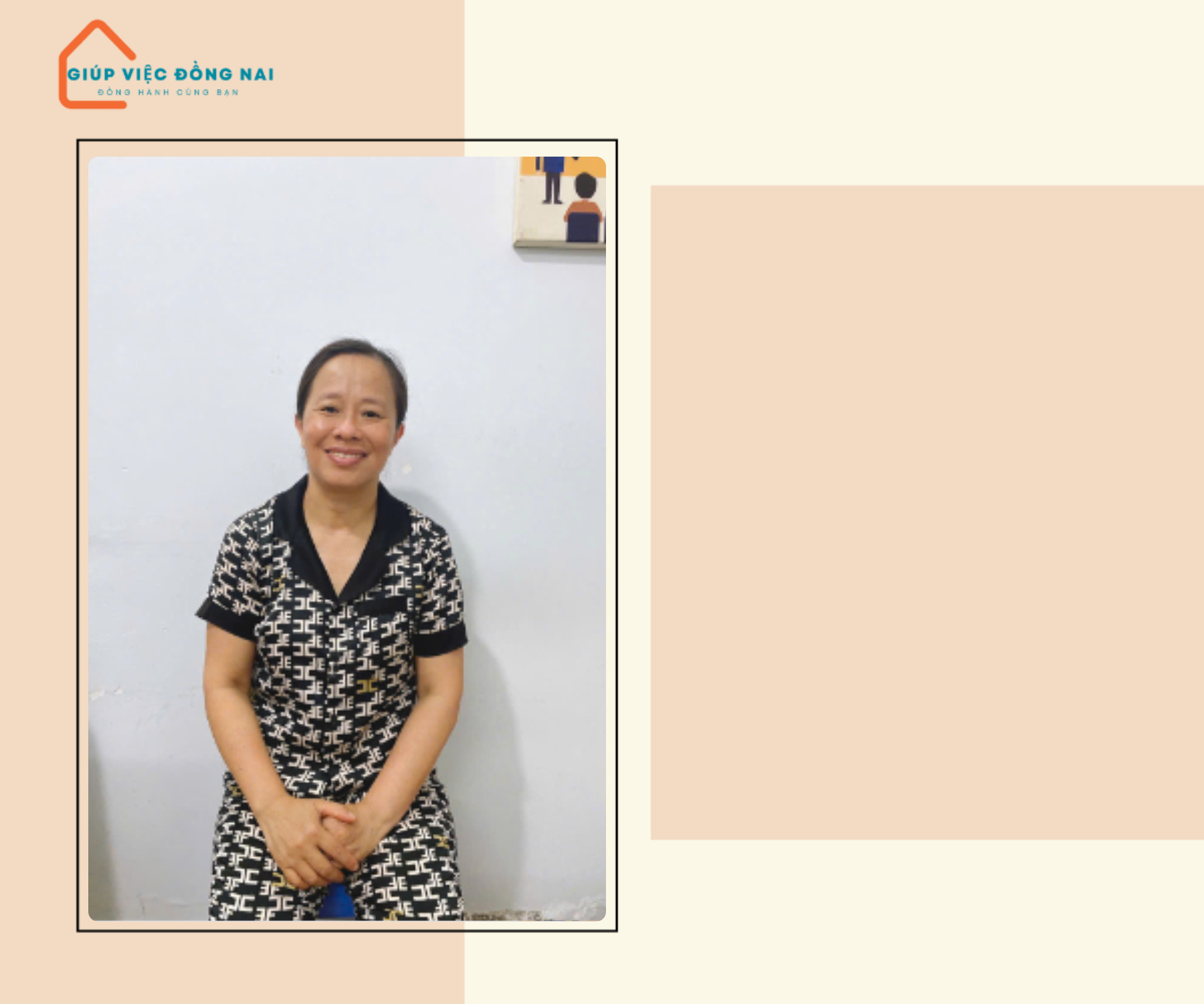 Chị NGUYỄN THỊ TỨ, sinh năm 1976, quê Hà Tĩnh cần tìm việc